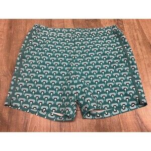 Fair Harbor The Sextant Swim Trunks Men's Size 33 Blue 5.5" Lined